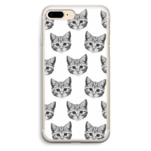 Kitten: iPhone 7 Plus Transparant Hoesje