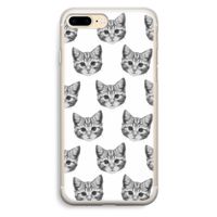 Kitten: iPhone 7 Plus Transparant Hoesje