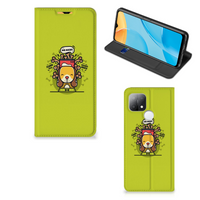 OPPO A15 Magnet Case Doggy Biscuit - thumbnail