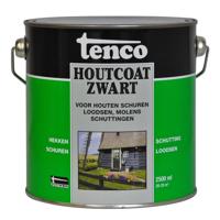 Houtcoat zwart 2,5l verf/beits - Tenco