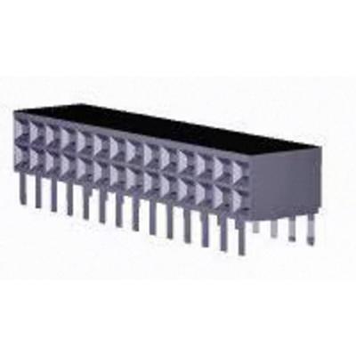 TE Connectivity 2-535512-1 Female header (standaard) Inhoud: 1 stuk(s) Tube