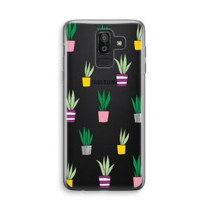 Sanseveria: Samsung Galaxy J8 (2018) Transparant Hoesje