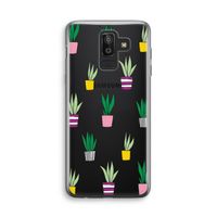 Sanseveria: Samsung Galaxy J8 (2018) Transparant Hoesje