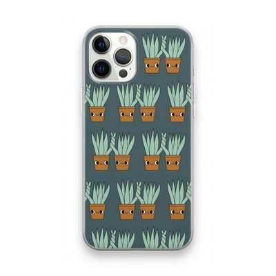Sansevieria: iPhone 12 Pro Max Transparant Hoesje