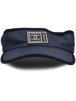 CHANEL Pre-Owned visière Sport Line (années 1990-2000) - Bleu - thumbnail