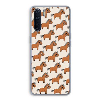 Pony: Oppo A91 Transparant Hoesje
