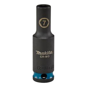 Makita E-16243 Impact Black Krachtdop 3/8" lang | 7 mm