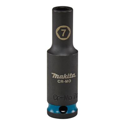 Makita E-16243 Impact Black Krachtdop 3/8" lang | 7 mm
