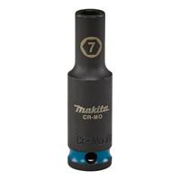 Makita E-16243 Impact Black Krachtdop 3/8" lang | 7 mm Makita E-16243 Impact Black Krachtdop 3/8" lang | 7 mm