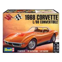 Revell modelbouwpakket - '68 corvette l-88 roadster 1:24