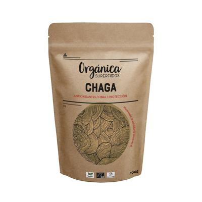 Biologische chaga poeder - 100 gram