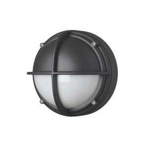 Louis Poulsen Skot Wandlamp - 3000K - Half afgeschermd - Opaal -  Donkergrijs