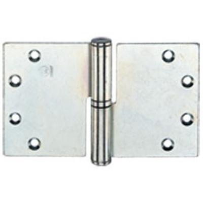 BSW kogelstiftpaumelle - 89x152x3 mm - BB 807 GV - draairichting 1
