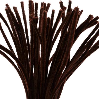 Creativ Company Chenille bruin 30cm, 50st.