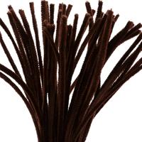 Creativ Company Chenille bruin 30cm, 50st.