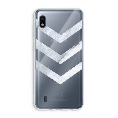 Marmeren pijlen: Samsung Galaxy A10 Transparant Hoesje