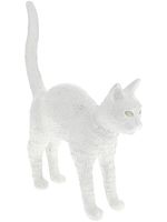 Seletti lampe de table Jobby the Cat - Blanc - thumbnail