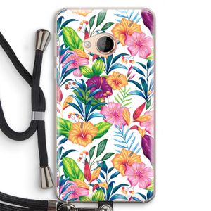 Tropisch 2: HTC U Play Transparant Hoesje met koord