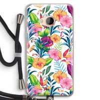 Tropisch 2: HTC U Play Transparant Hoesje met koord