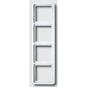 Jung CD584W Afdekking Frame 4-voudig Crème-wit