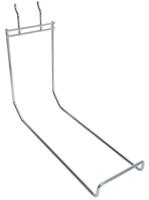 Haken voor tegostelling tbv Bobike Maxi zitje - chroom