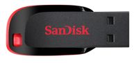 SanDisk Cruzer Blade USB flash drive 16 GB USB Type-A 2.0 Zwart, Rood - thumbnail