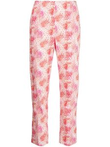 Paule Ka pantalon en coton à imprimé graphique - Rose