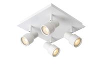 Lucide Sirene plafondlamp 4 spots 5W wit