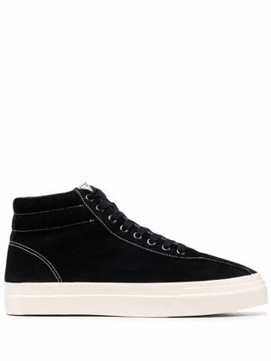 Stepney Workers Club baskets montantes en daim - Noir