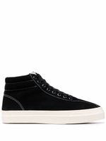 Stepney Workers Club baskets montantes en daim - Noir
