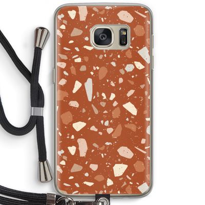Terrazzo N°22: Samsung Galaxy S7 Transparant Hoesje met koord