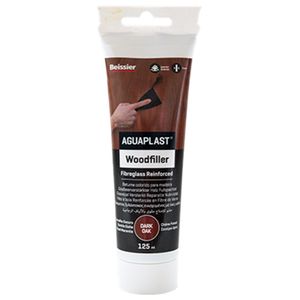 Aguaplast woodfiller (kneedbaar hout) rood merantie (125ml)