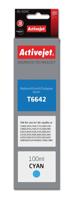 Activejet AE-664C inktfles voor Epson printer, Vervanging Epson T6642; Supreme; 100 ml; blauw