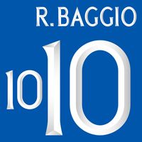 R.Baggio 10 (Officiële Italië Bedrukking 2023-2024)