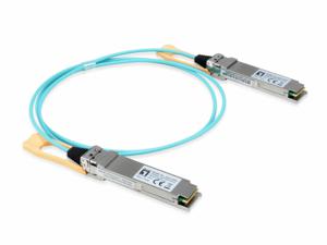 LevelOne AOC-0502 netwerk transceiver module Vezel-optiek 103100 Mbit/s QSFP28 850 nm