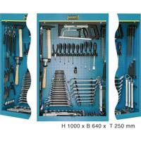 Hazet 111/116 Gereedschapsset Handwerker Met gereedschapskast 116-delig - thumbnail