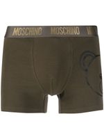 Moschino boxer à taille à logo - Vert - thumbnail