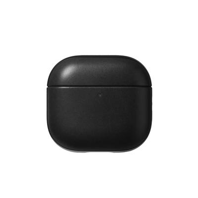 Nomad Modern Leather Case AirPods 4 Zwart