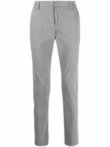 DONDUP pantalon droit à taille mi-haute - Gris