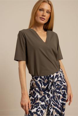 Studio Anneloes Inge Travel Tee 13635 T-shirt Korte Mouw 7400 New Army