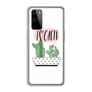 I love cacti: OnePlus 9 Pro Transparant Hoesje