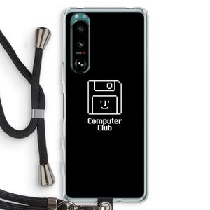 Hello: Sony Xperia 5 III Transparant Hoesje met koord