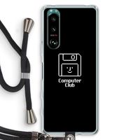 Hello: Sony Xperia 5 III Transparant Hoesje met koord