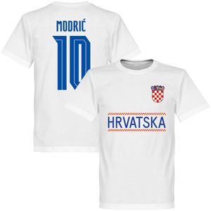 Kroatië Modric 10 Team T-Shirt 2021-2022