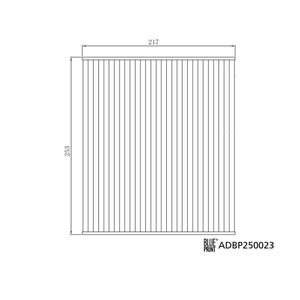 Interieurfilter ADBP250023