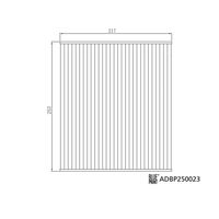 Interieurfilter ADBP250023 Interieurfilter ADBP250023