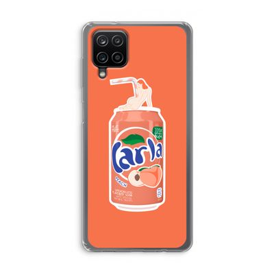 S(peach)less: Samsung Galaxy A12 Transparant Hoesje