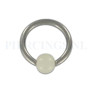 BCR 1.2 mm acryl wit bruis
