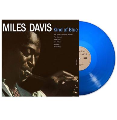Miles Davis - Kind Of Blue (Blauw Vinyl) (Second Records) (LP)