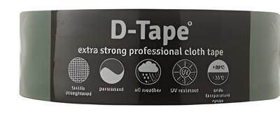 Tape permanent groen 50mmx50m - Deltafix